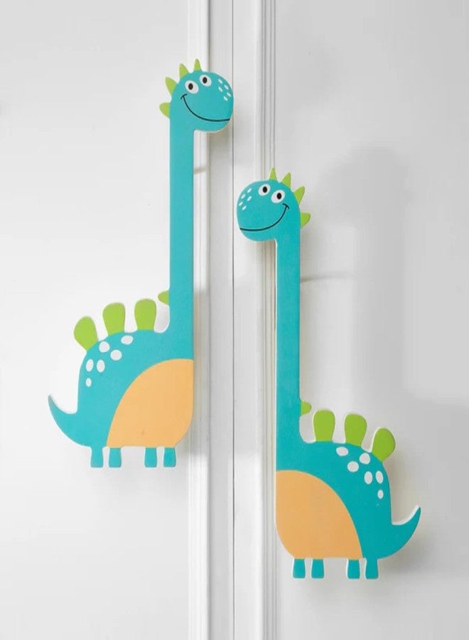 Look Mumma Dino Premium Wooden Cupboard Handle/Drawer - Handcrafted Kids Room Hardware - Image 1